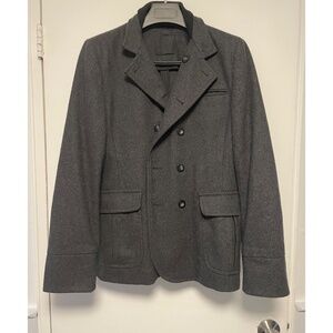 Men's Troy Smith Wool Peacoat - Size: Small